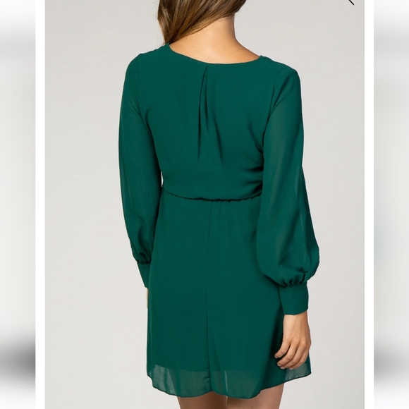 Pinkblush Green Chiffon Maternity Dress Size Small **See Description Details** - Picture 2 of 7